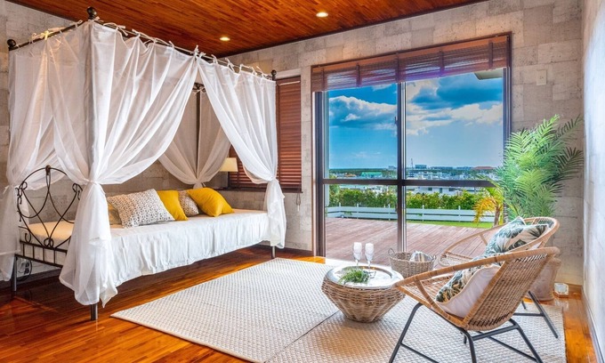 Kadena-cho Maison | BBQ is possible A private house that rises on a h / Uruma Okinawa