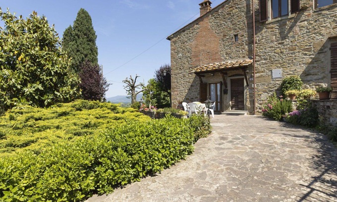 Ponte Buriano Maison | Belle maison de vacances privée pour 4 personnes avec TV, terrasse et animaux admis
