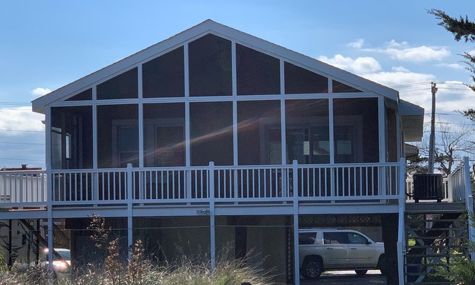 Broadkill Beach Maison | Accès proche à la plage. Super vue sur la baie / l'océan. Récemment rénové.