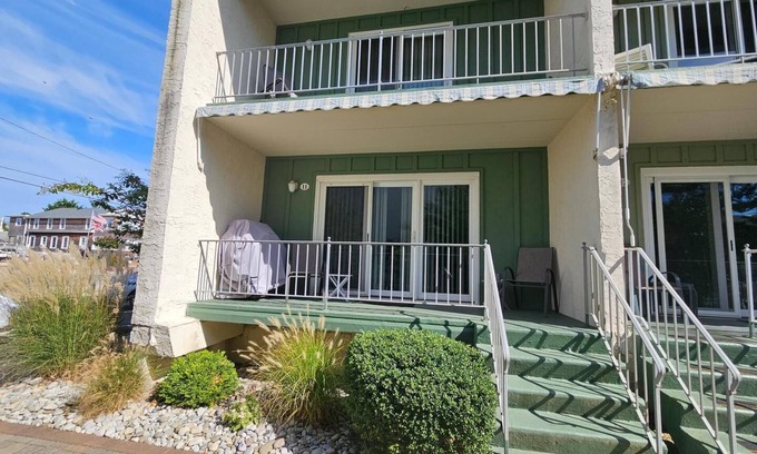 Ship Bottom Maison | Beach block 2 bed/2.1 bath TownHome with heated pool.