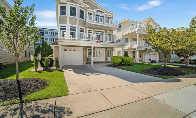 Southend Maison | Beach Block, plan d'étage ouvert, idéal pour les grandes familles, les grands ponts! Parfait!!!