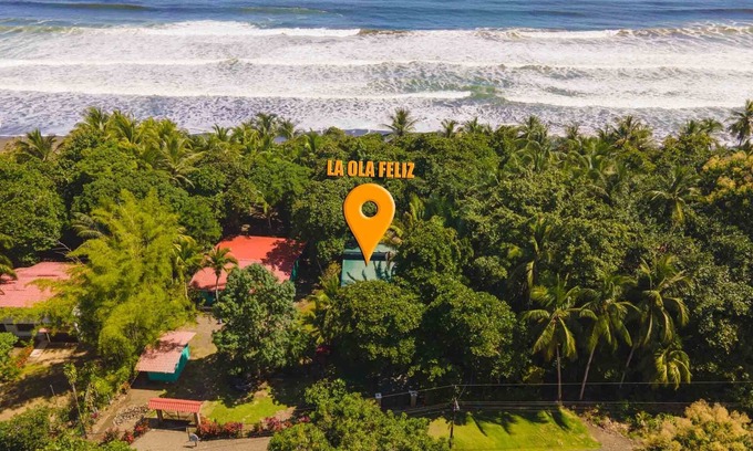 Savegre Cottage | Beach Front Peaceful House w/ a/c & wifi - La Ola Feliz