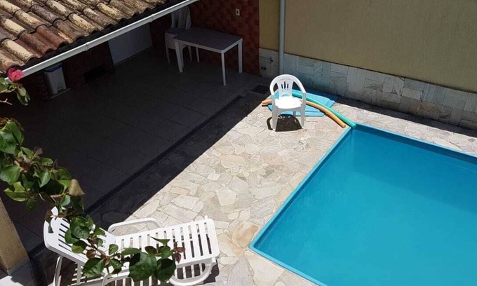 Jardim Remanso Maison | Beach house: 5 bedrooms, swimming pool, barbecue, billiards. Excellent location.