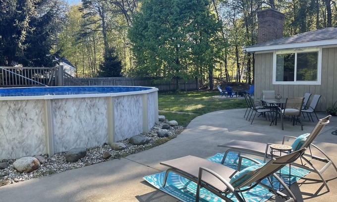 Holland Maison | Beach Inspired Home: Pool, Near Lake Michigan Beaches & Downtown Holland