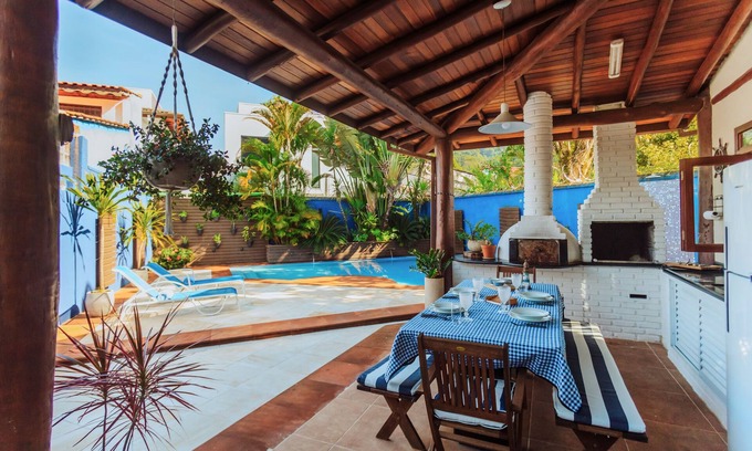 Juquehy Maison | Beach Retreat - Private house with swimming pool, barbecue and air-condition