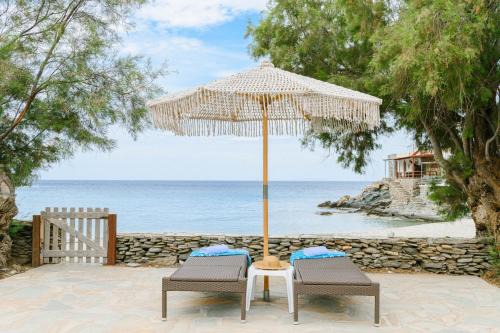 Kea Maison | Beachfront bungalow in the area of Kampi, near Koundouros