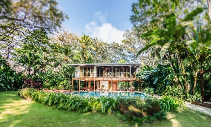 Playa Hermosa Cobano Maison | Beachfront House in Playa Hermosa Private Pool and Yoga Shala