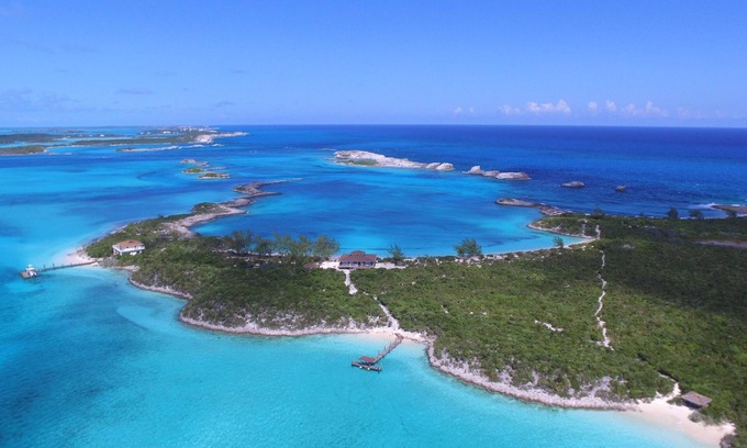 Exuma Maison | Private Island, faites de votre place les petites majeures. 3 plages isolées 2/8 personnes +