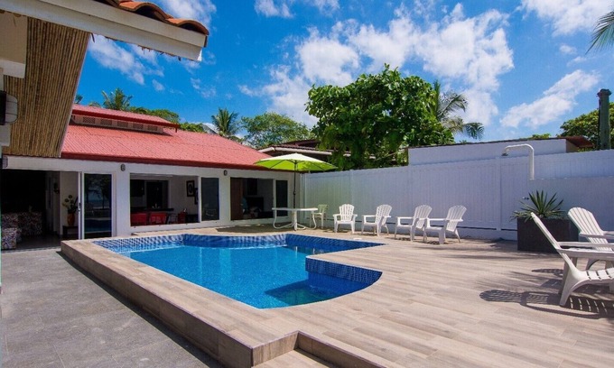 Cerro Plano Maison | Maison en bord de mer à Playa Tivives avec piscine privée