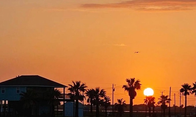 Port Lavaca Maison | Water Front Magnolia Beach House Steps from Pier / 2 Bdrm & 2 Bath on Large Lot