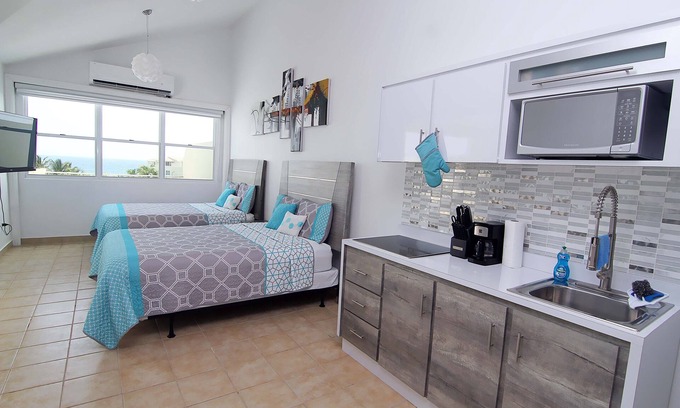 Jobos Appartement | Beachfront Modern Loft with Large Private Terrace