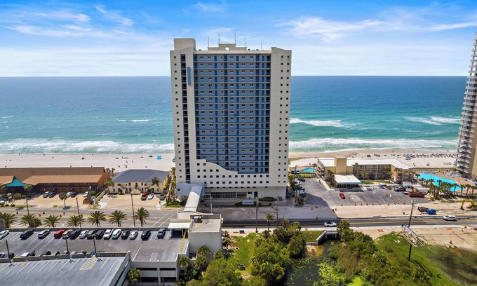 Panama City Beach Maison | Beachfront Stay w/ Resort Amenities & Gulf Views | Sterling Breezing #506