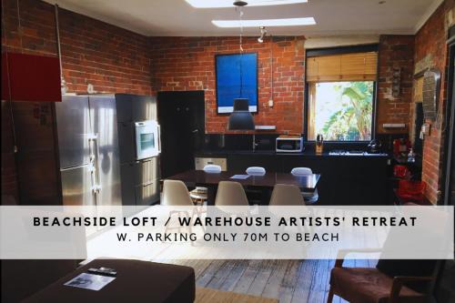 Edithvale Appartement | beachside loft warehouse artists retreat