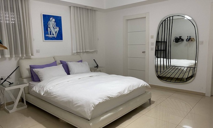Ashdod Appartement | Beau mini-Penthouse à la Marina d'Ashdod: REF/CHRISTELLE. Vue mer panoramique