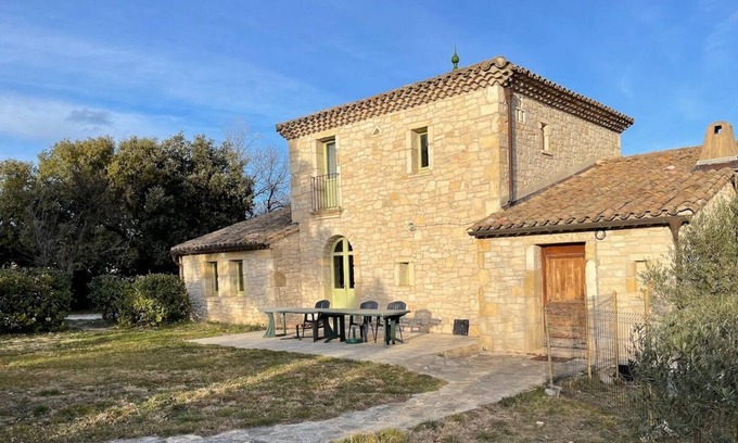 Saint-Mathieu-de-Treviers Maison | Belle maison méridionale avec piscine exceptionnelle à 18 km nord Montpellier