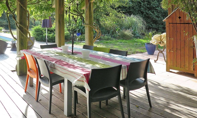 Saint-Vincent-de-Paul Maison | Maison de vacances privée avec climatisation, piscine privée, WIFI, TV, terrasse, parking