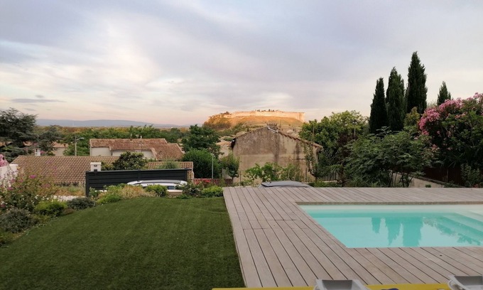 Villeneuve-les-Avignon Maison | Beautiful house near Avignon, superb view, 4 people