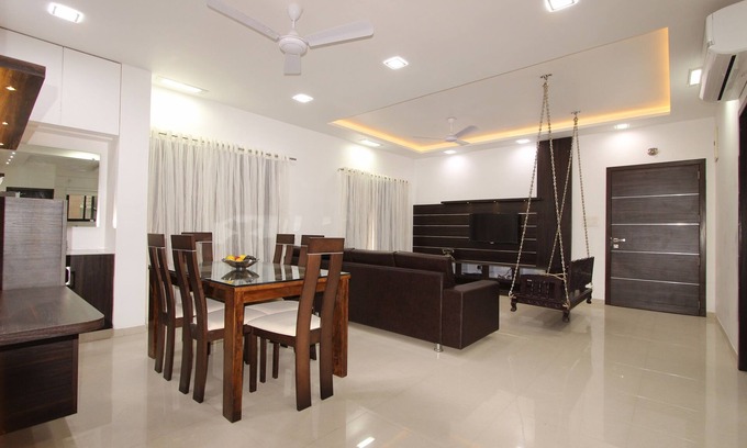 Rajkot Appartement | Bel appartement de 3 chambres près de Crystal Mall, Kalawad Road, Rajkot