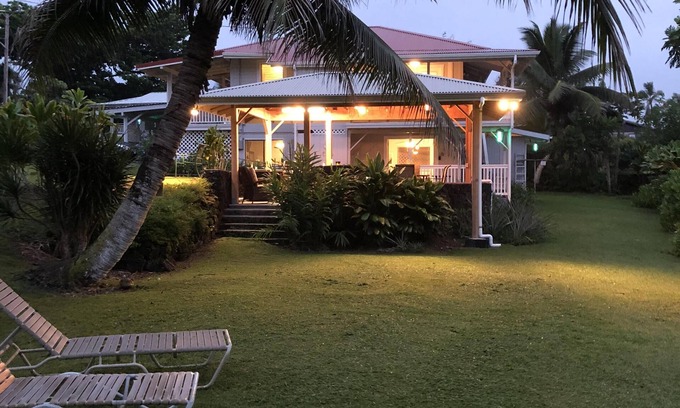 Keaukaha Maison | Belle propriété de plage de vacances AC, Minutes de meilleures plages de plongée en apnée dans Salut