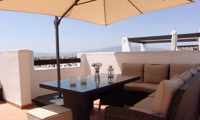 Alhama de Murcia Appartement | Bel appartement au complexe de golf Condado de Alhama