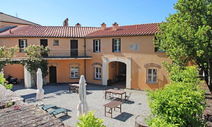 Santo Stefano del Ponte Villa | Agréable appartement dans une maison de vacances pour 6 personnes avec WIFI, TV et vue panoramique