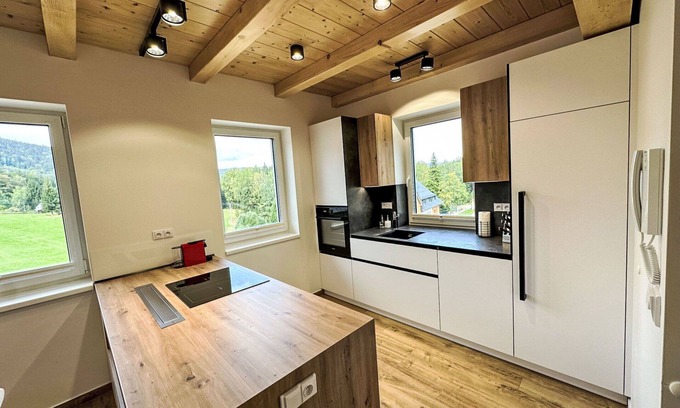 Smrzovka Appartement | Bel appartement pour 12 personnes avec WIFI, TV et terrasse