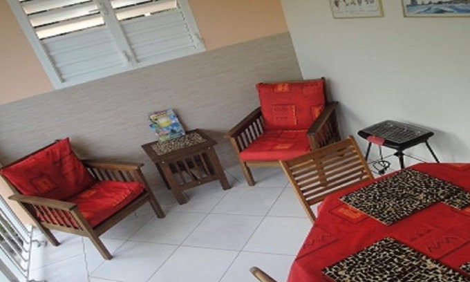 Bas Vent Appartement | bel appartement à 2 mn de la plage à la Perle, Deshaies