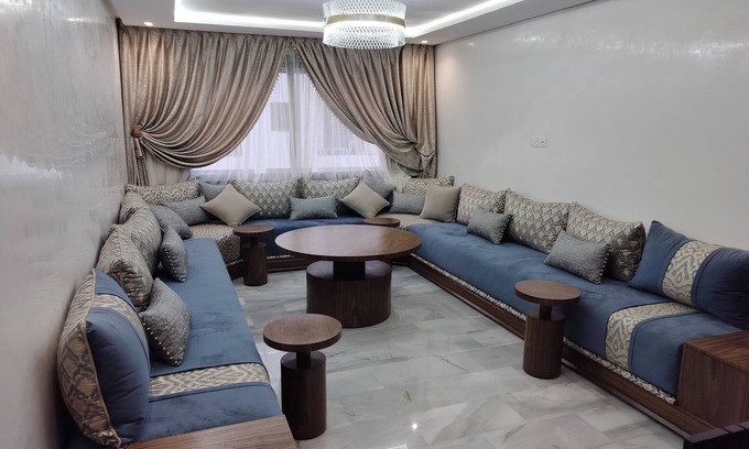 Nouaceur Appartement | Beautiful apartment 5 min from Mohamed 5 Casablanca airport with swimming pool