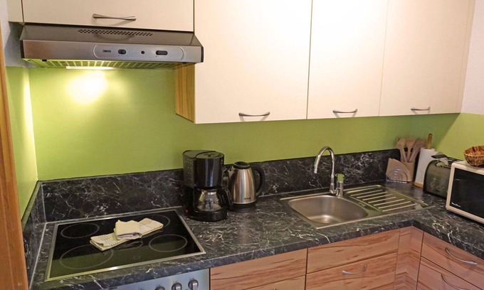 Fliess Appartement | Joli appartement pour 5 personnes avec WIFI, TV, terrasse et animaux admis