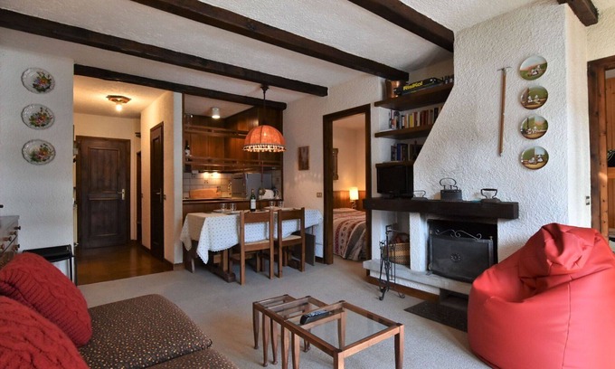 Madesimo Appartement | Agréable appartement pour 5 personnes avec WIFI, TV et terrasse