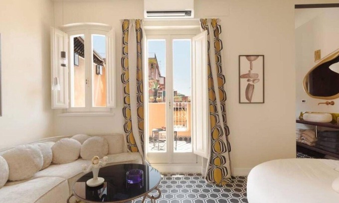 Rome Province Appartement | Joli appartement pour 3 personnes avec WIFI, climatisation et terrasse