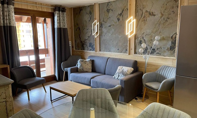Les Deux Alpes Appartement | Beautiful apartment - comfortable and warm at the foot of the slopes.
