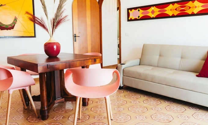 Caronia Maison | Confortable appartement dans une maison de vacances avec WIFI, TV, balcon et animaux admis