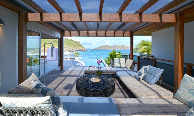 Anse des Lezards Villa | Villa de Grand luxe Très bien située offrant une vue splendide sur la Mer