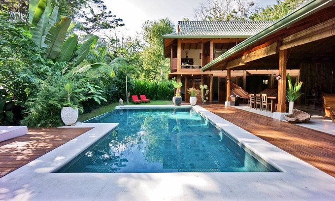 Playa Hermosa Cobano Maison | Belle villa Batik à quelques pas de la plage, service complet.