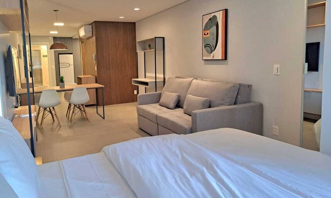 Centro Appartement | Beautiful Studio 200m from Beira Mar, Center of Florianópolis!