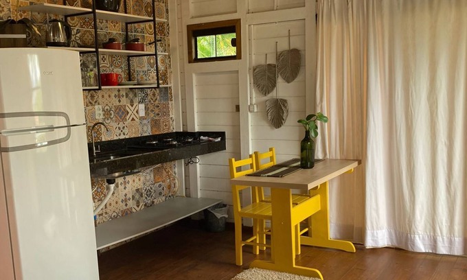 Praia do Rosa Chalet De Ski | Beautiful chalet for couples in Praia do Rosa.