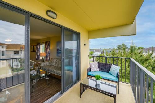 Southend Appartement | Beautiful Brigantine Condo with Patio and Beach Access