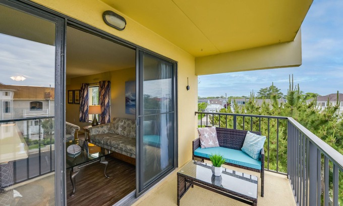 Southend Copropriété | Beautiful Brigantine Condo w/ Patio & Beach Access