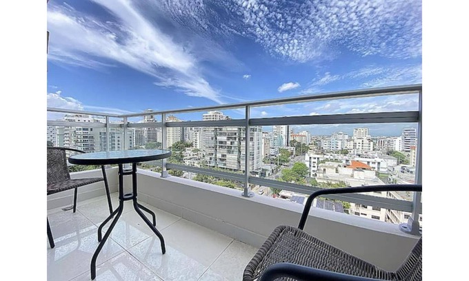 Santo Domingo Financial District Appartement | Beautiful central apartment, 1 BR, Pool, Gym, BBQ