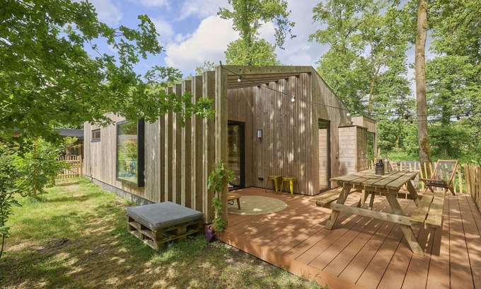 Zutendaal Maison | Beau chalet avec terrasse dans les bois