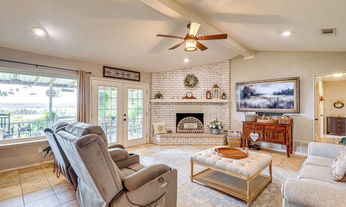 Valley Mills Maison | Beautiful Country Home on Secluded & Gated Acreage