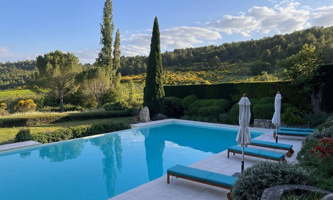 Mormoiron Autre | Beautiful farm house with stunning views and infinity pool