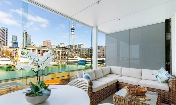 Auckland Central Business District Appartement | Beautiful harbour view apartment