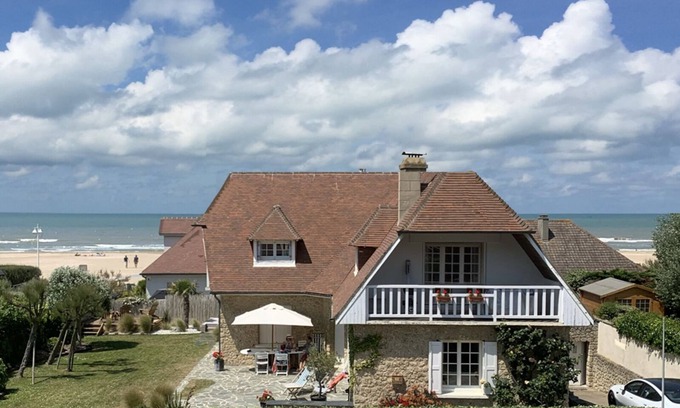 Benerville-sur-Mer Maison | Belle maison avec grand jardin plein sud, sur la plage de Deauville-Benerville
