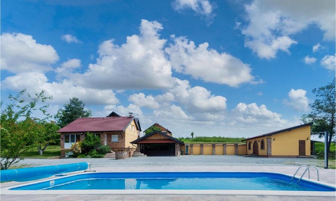 Garcin Maison | Beautiful home in Vrhovina with WiFi, Outdoor swimming pool and Heated swimming pool