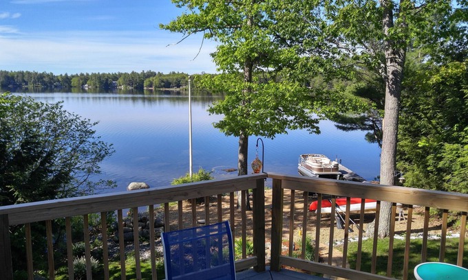 Alton Bay Maison | Belle maison sur le lac Sunset, Alton. Minutes à Winnipesaukee. Plage privée!