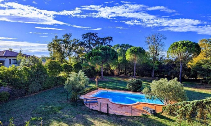 Balma Maison | Belle demeure au sein d'un grand parc arboré, avec piscine. Calme garanti !