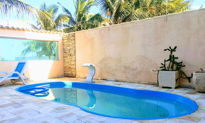 Foguete Maison | Belle maison avec piscine et vue mer