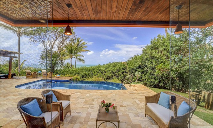 Itacare Maison | Belle maison avec piscine et accès piétonnier à Prainha
